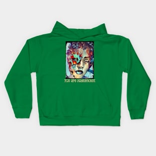 You are Magnificent (Monster art woman) Kids Hoodie